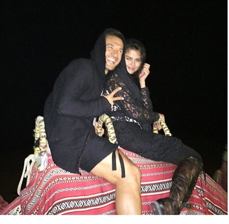 Selena Gomez with Sejad Salihovic