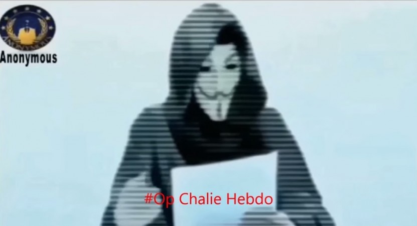 The Anonymous video which says, The Anonymous video which says,
