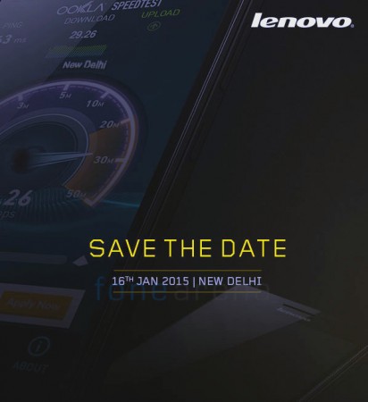 Lenovo sends a press invitation for A6000 exclusive release Lenovo sends a press invitation for A6000 exclusive release