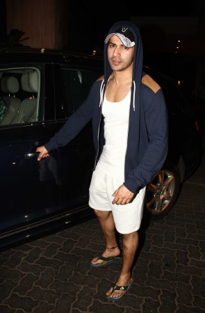 Varun Dhawan, Arjun Kapoor, Karan Johar Spotted at Bandra