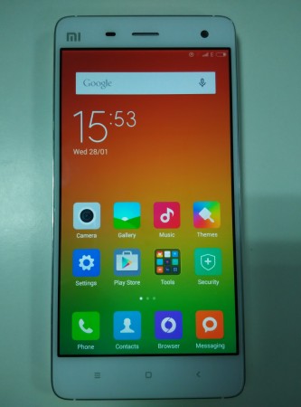 Xioami MI4 Xioami MI4- Front View