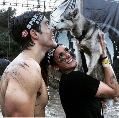 Nina Dobrev and Chris Wood
