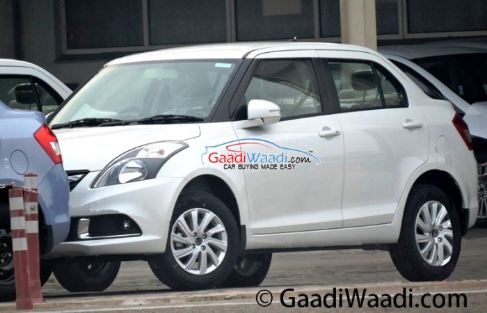 Maruti Suzuki Swift Dzire Facelift Spied Up Close Maruti Suzuki Swift Dzire Facelift Spied Up Close