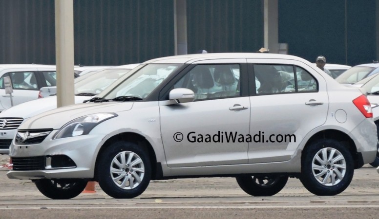 Maruti Suzuki Swift Dzire Facelift Spied Up Close Maruti Suzuki Swift Dzire Facelift Spied Up Close