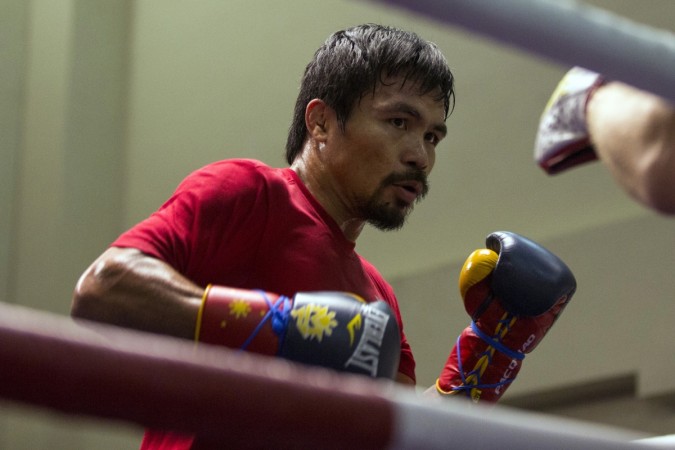Everyone has been talking highly about Manny Pacquiao's speed, which could be an important factor when he fights Floyd Mayweather on 2 May Manny Pacquiao