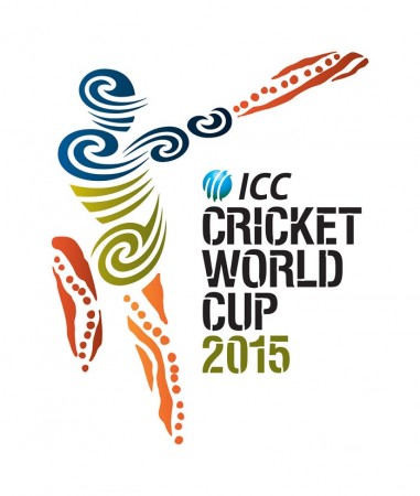 official logo of the ICC Cricket World Cup 2015 ICC Cricket World Cup 2015