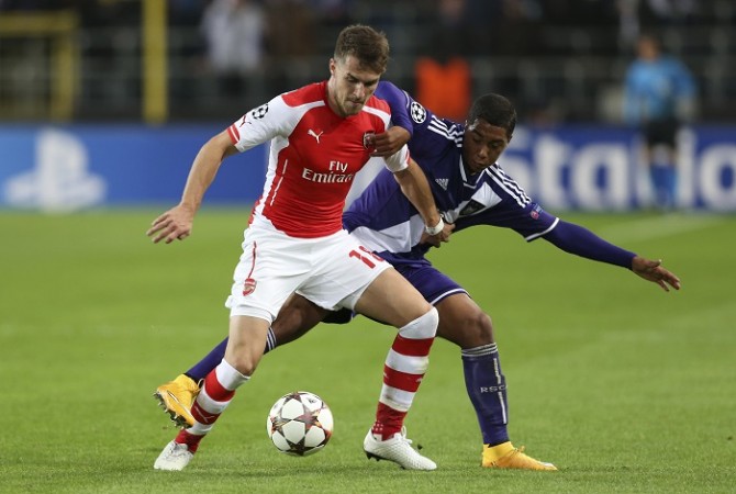Ramsey has been in good form of late Aaron Ramsey