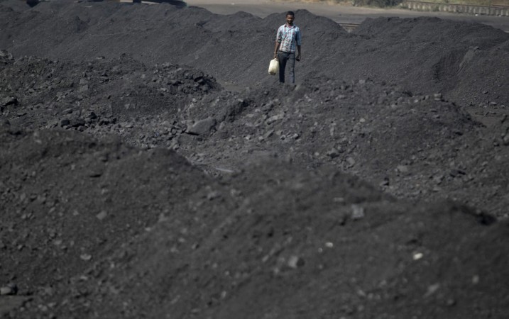 A coal mine in India