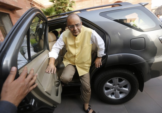 Finance Minister Arun Jaitley