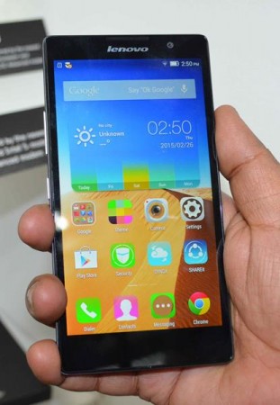 Lenovo P90 Smartphone Lenovo P90- Front Look
