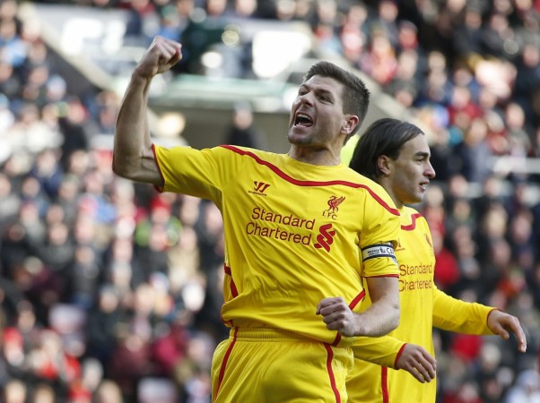 Steven Gerrard could miss today's huge game against Manchester City as well Steven Gerrard