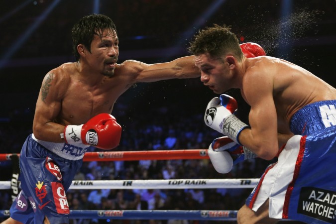 Pacquiao has an impressive record, where he has won 38 bouts via knockouts Manny Pacquiao