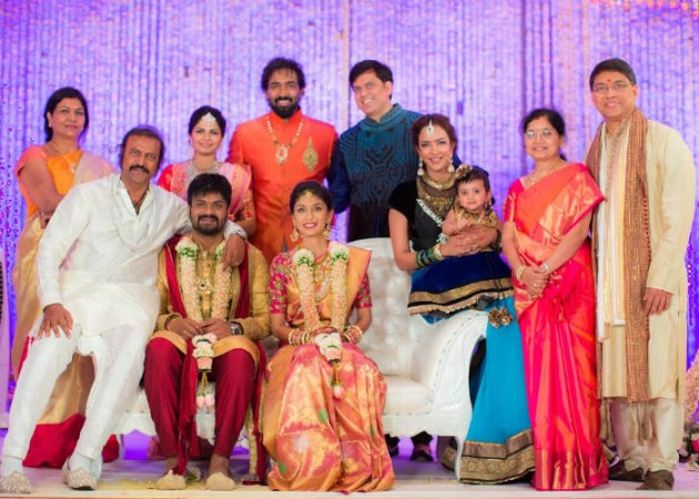 Manchu Family at Manoj's Engagement Manchu Family at Manoj's Engagement