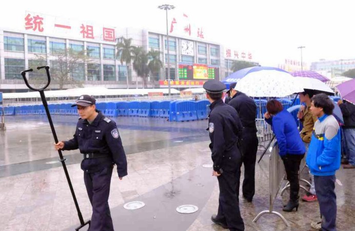 China knife attack