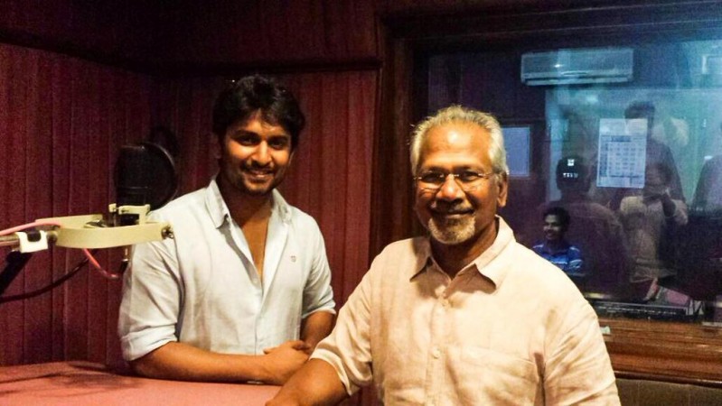 Nani with Mani Ratnam during Ok Kanmani