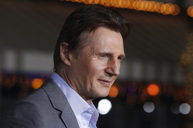 Liam Neeson is in in Manny's camp for the 2 May bout against Floyd Mayweather Liam Neeson