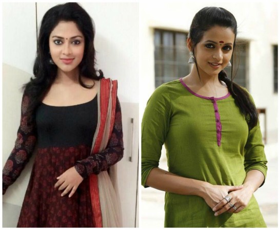 Amala Paul and Bhavana Amala Paul and Bhavana