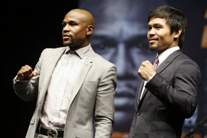 Manny Pacquiao takes on Floyd Mayweather on 2 May at MGM Grand Manny Pacquiao-Floyd Mayweather
