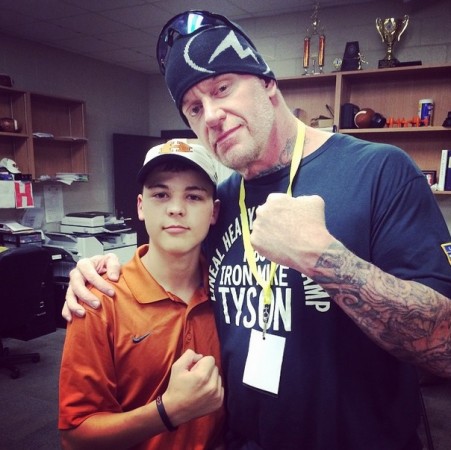 Undertaker is also a protective father The Undertaker
