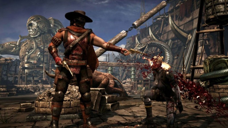 Mortal Kombat X: Erron Black Finishes off Cassie Cage