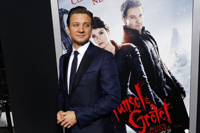 Cast member Jeremy Renner arrives at the premiere of the film Jeremy Renner