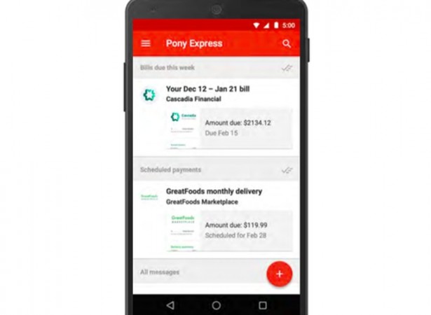 Google's Pony Express