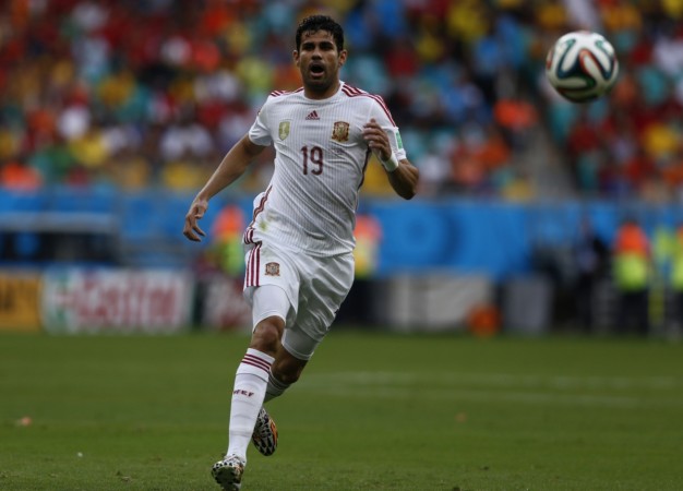 Costa was not very impressive in the 2014 World Cup Diego Costa
