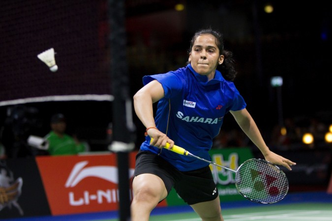 Saina Nehwal is the lone survivor for India in the women's singles competition Saina Nehwal