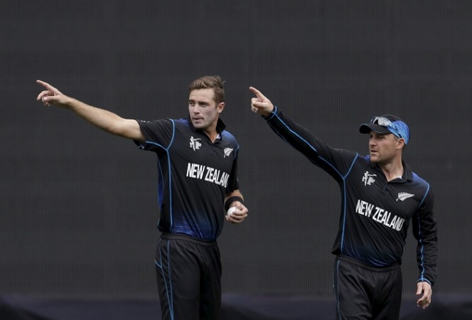Can Brendon McCullum inspire New Zealand one more time, in the biggest games of them all? Tim Southee Brendon McCullum New Zealand ICC Cricket World Cup 2015