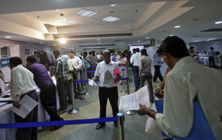 Tax payers line up to submit their income tax returns on the last day of filing in New Delhi July 31, 2013 (representational image). niti aayog, i tax exemption limit, income tax rates, income tax slab, budget 2017