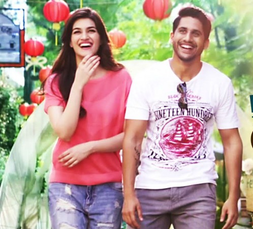 Kriti Sanon and Naga Chaitanya in 'Dohchay' Kriti Sanon and Naga Chaitanya in 'Dohchay'