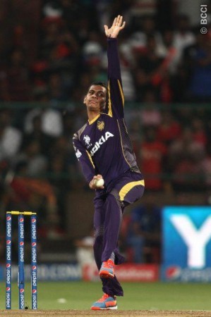 Sunil Narine will hope to be as effective with an altered action Sunil Narine KKR