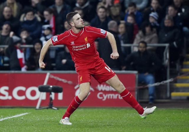 Henderson has managed to establish himself as one of Liverpool's key players this season Jordan Henderson