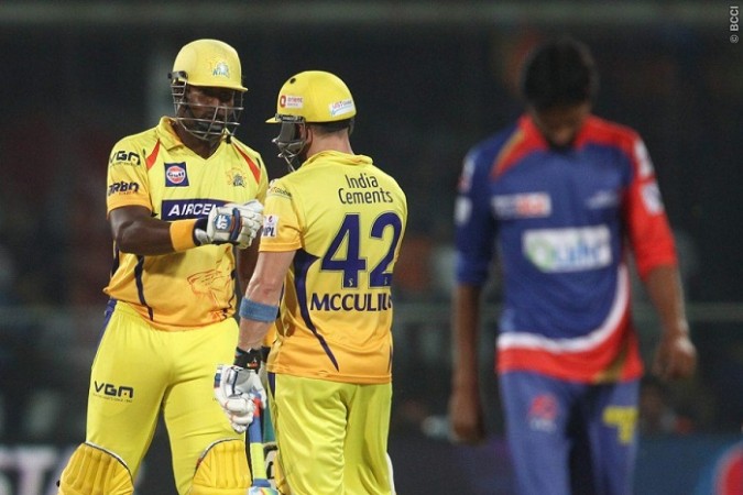 Brendon McCullum and Dwayne Smith can get CSK off to a flier if Delhi doesn't bowl well to stop them. CSK
