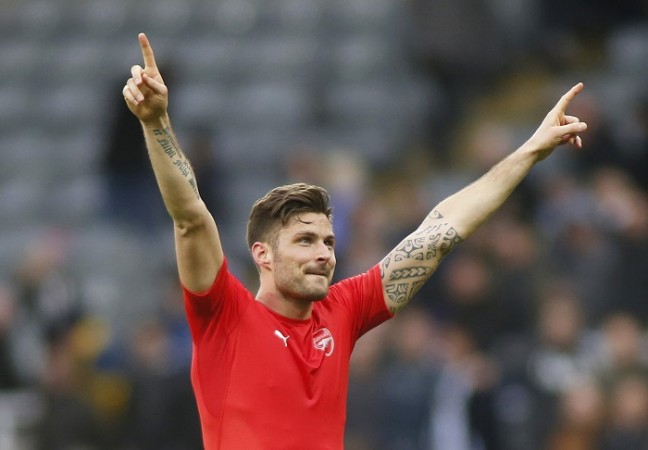 Arsenal striker Olivier Giroud has been in terrific form in front of goal, and he will look to carry that form when in the away game against Burnley Olivier Giroud Arsenal