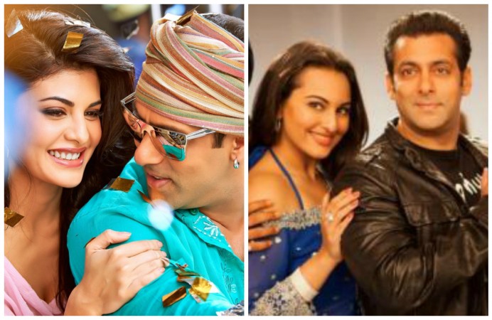 Jacqueline Fernandez, Salman Khan, Sonakshi Sinha