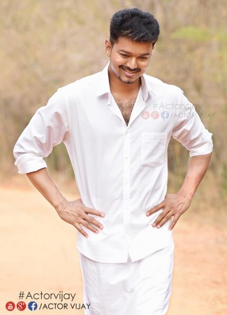 A look of Vijay in Vijay's Look in 'Puli' Out