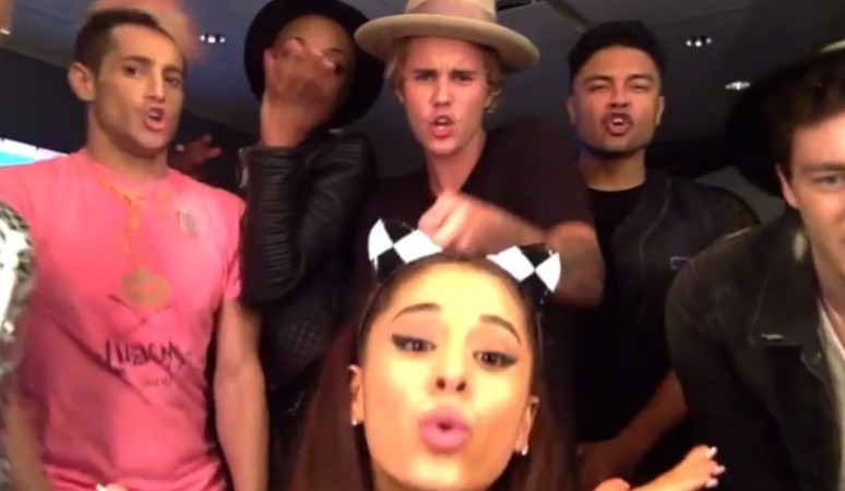 Ariana Grande, Justin Bieber and CL lip-sync to 'I really Like You' Ariana Grande, Justin Bieber and CL lip-sync to 'I really Like You'