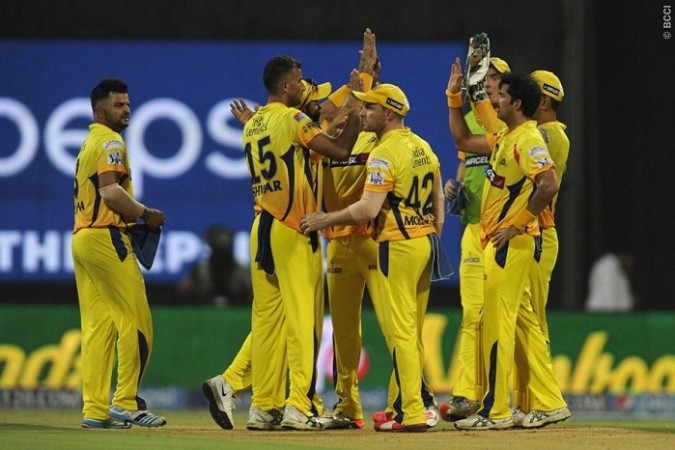 Chennai Super Kings would look to go for their fourth straight win on Sunday. CSK 1