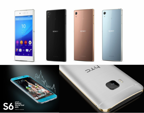 Samsung Galaxy S6 Vs Sony Xperia Z4 Vs HTC One M9: The Fight Among Big Guns, Who Will Win?