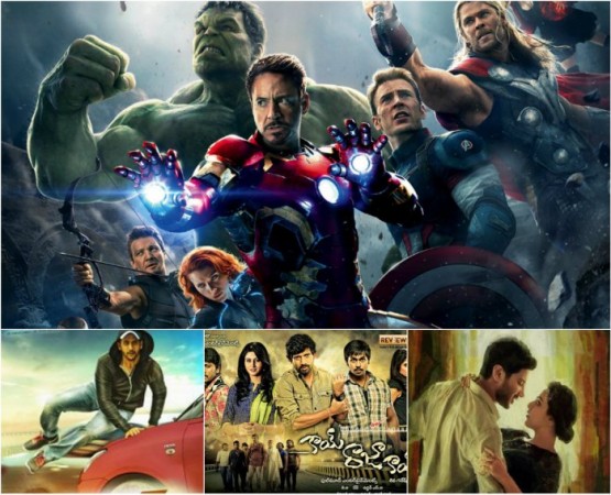 Avengers: Age Of Ultron, Dochay, Kai Raja Kai, Ok Bangaram Avengers: Age Of Ultron, Dochay, Kai Raja Kai, Ok Bangaram