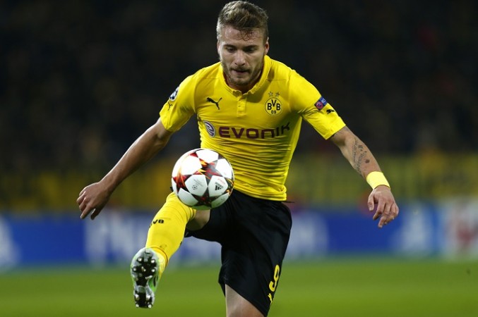 Borussia Dortmund's Immobile has been in poor form this season Ciro Immobile