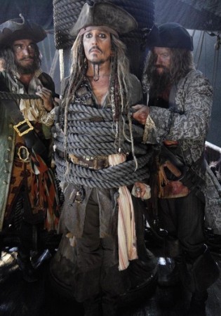 Johnny Depp as Jack Sparrow Johnny Depp as Jack Sparrow in Pirates of the Caribbean Dead Men Tell No Tales