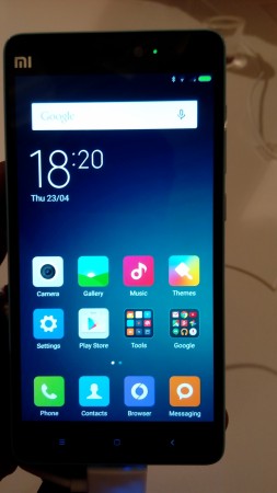 Xiaomi MI 4i Front Xiaomi MI 4i Front