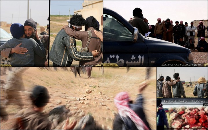 Isis has stoned to death two gay men in Homs,Syria.