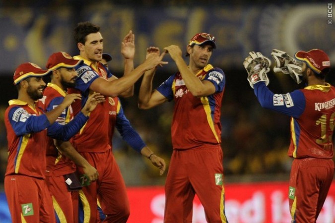 RCB were clinical, and then some, in their win over the Rajasthan Royals in IPL 2015 Mitchell Starc David Wiese RCB