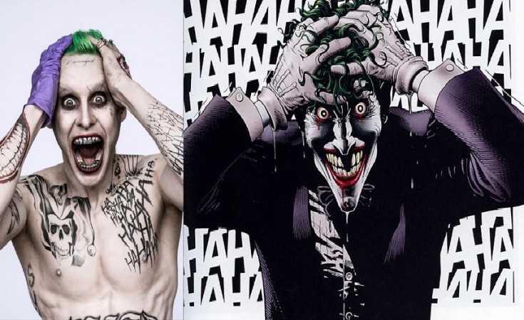 Jared Leto as the Joker in class= Jared Leto as Joker