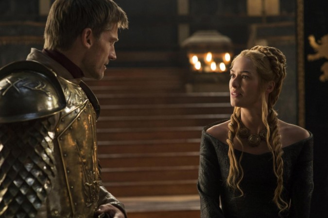 Jaime and Cersei in a scene from 'Game of Thrones' season 5