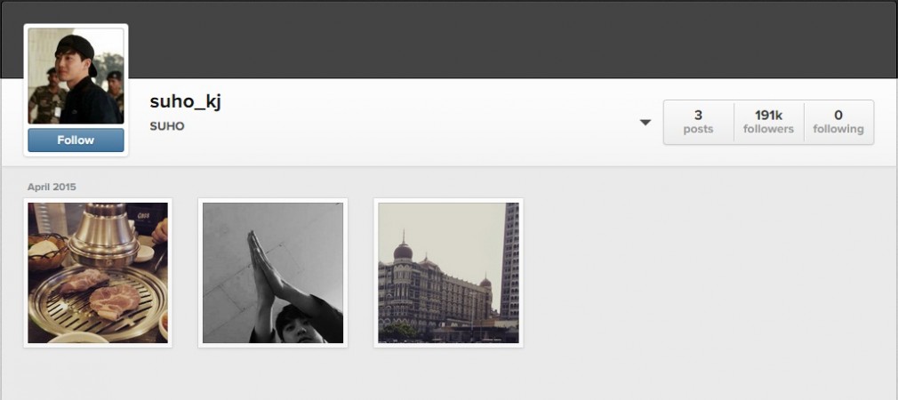 Exo Instagram Account Exo