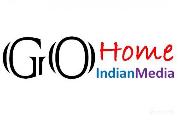 Go home indian media nepal earthquake